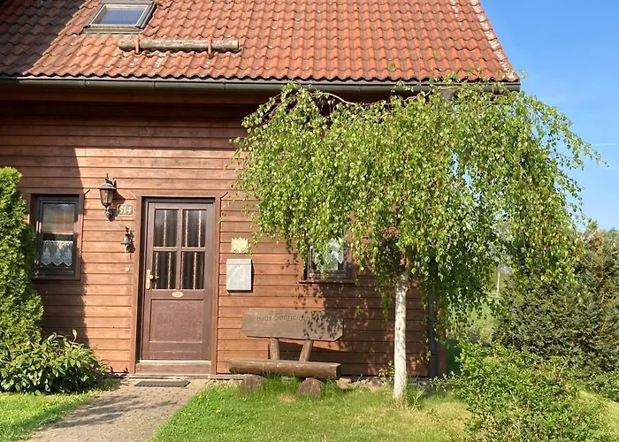 펜션 Js Feriendomizile Haus Sonnenschein Bettwaesche Handtuecher Inkl